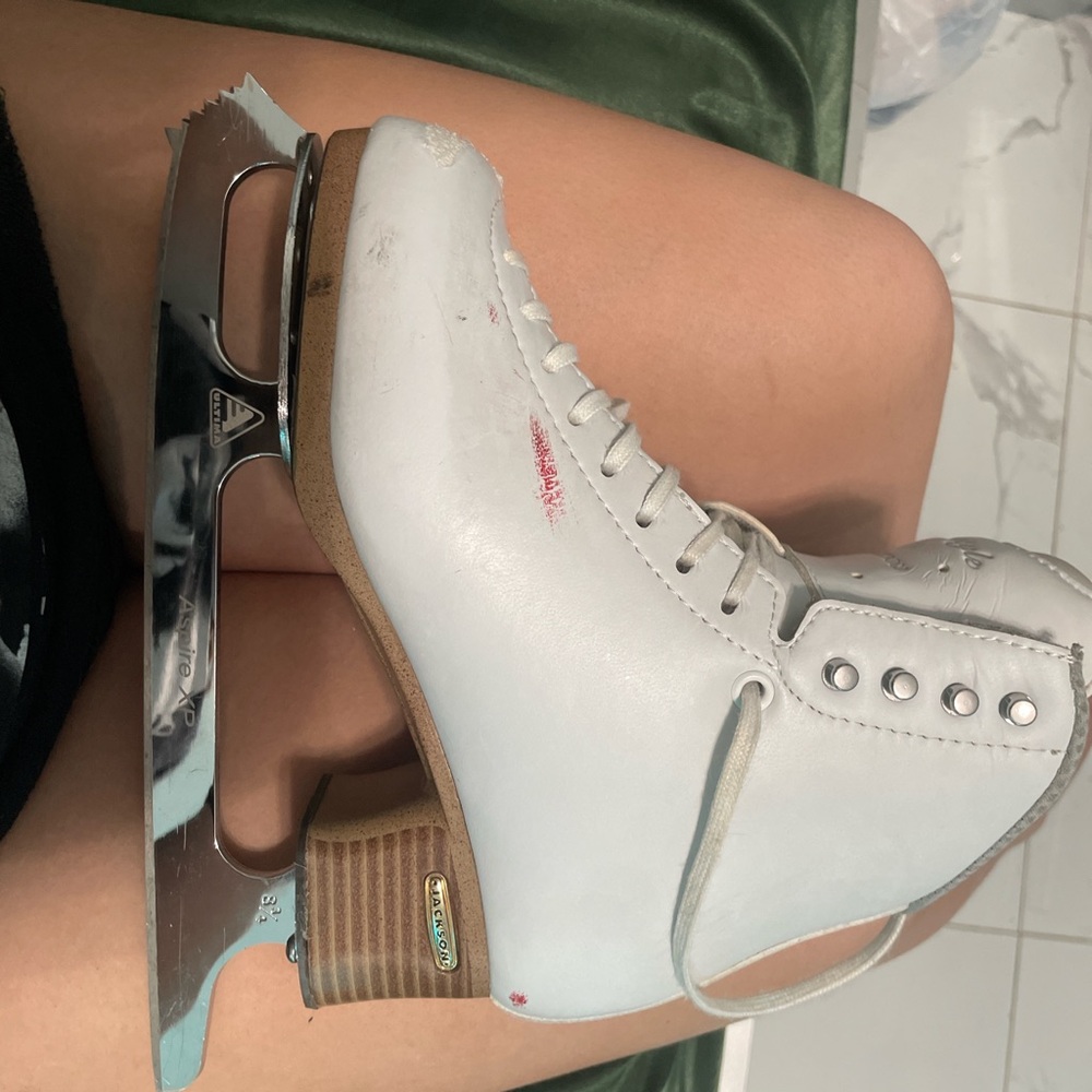 White Athletic Shoes with Breathable Material
